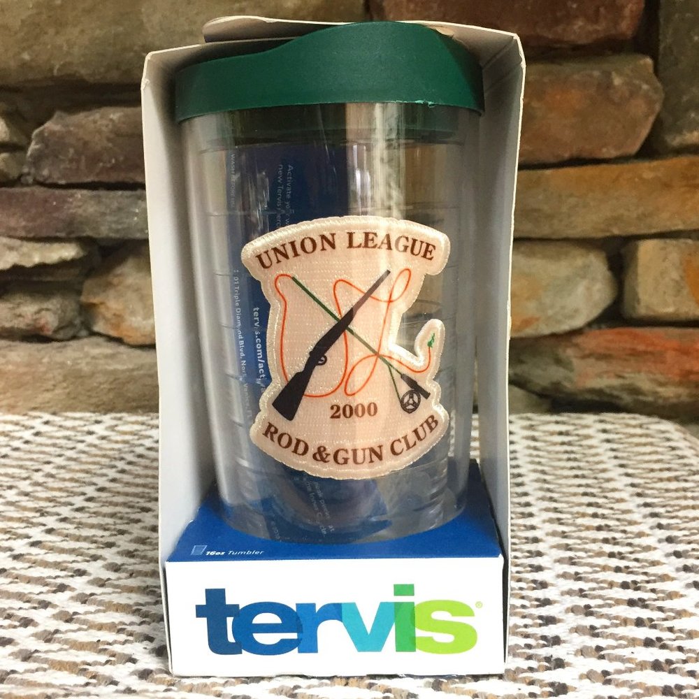 VTG Tervis Tumbler Rod Gun Club Union League NWOT